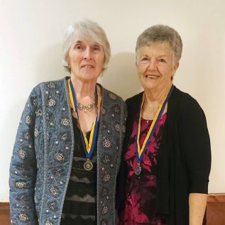 Ruth Shannon & Judy Borovskis.